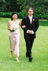 [Sue and Jason walk down the aisle]