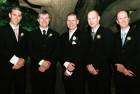 [Andrew and his groomsmen, Jason, Steve, Simon and Ben]