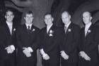 [Andrew and his groomsmen, Jason, Steve, Simon and Ben]